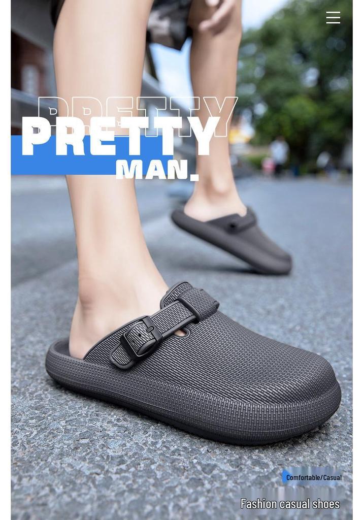Unisex 2025 Summer Non-slip Closed-toe Outdoor Slippers in Birkenstock Style
