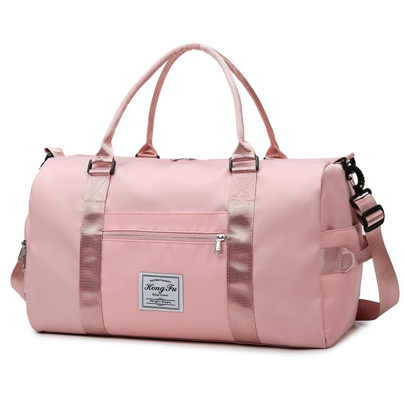 Oblique span sports fitness bag dry and wet separation portable travel bag large capacity travel luggage storage bag