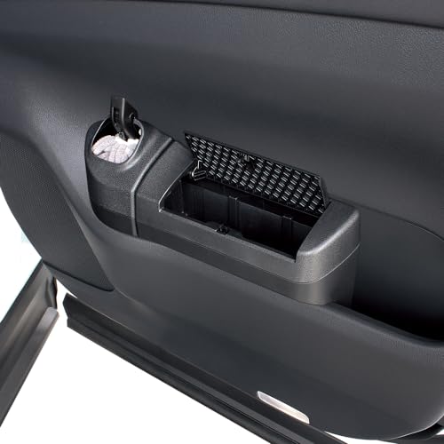 Tsuchiya Yac Car Model Specification Toyota 40 Series Alphard Vellfire Exclusive Side Box Trash Can Plus for Driver Seat Black 1.5L SY-AV8