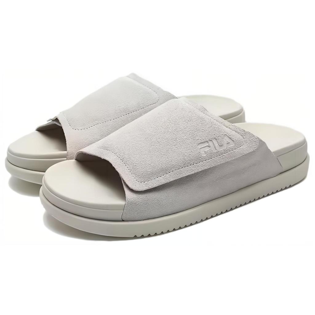 New FILA CARPET Slip Resistant Abrasion Resistant Slide Slippers Men's Gray F12M421501FOM