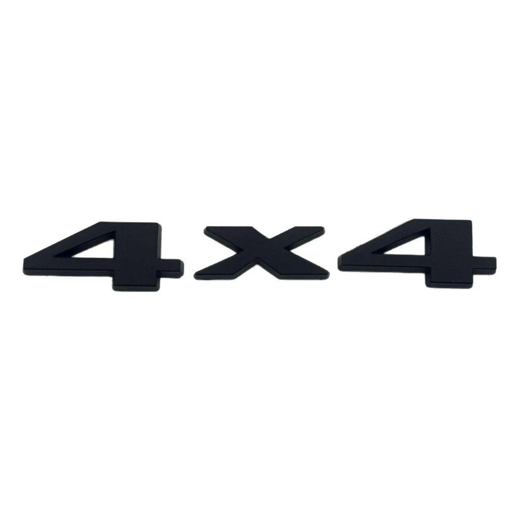 3D Metall 4x4 Autoemblem für Grand Cherokee, Wrangler, Compass - Offroad Allrad-Abzeichen