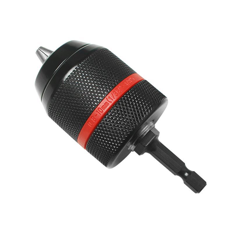 1/4-Inch Hex Shank Drill Chuck Adapter for Electric & Air Wrenches, 6.35mm Lithium Battery Converter
