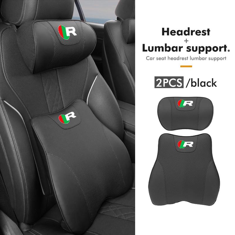 For Jaguar New Car Headrest Neck Support Protect Pillow Pad Lumbar Support Pillows XF XJ XFR XKR S-Type F-Type X-Type F-Pace LL79
