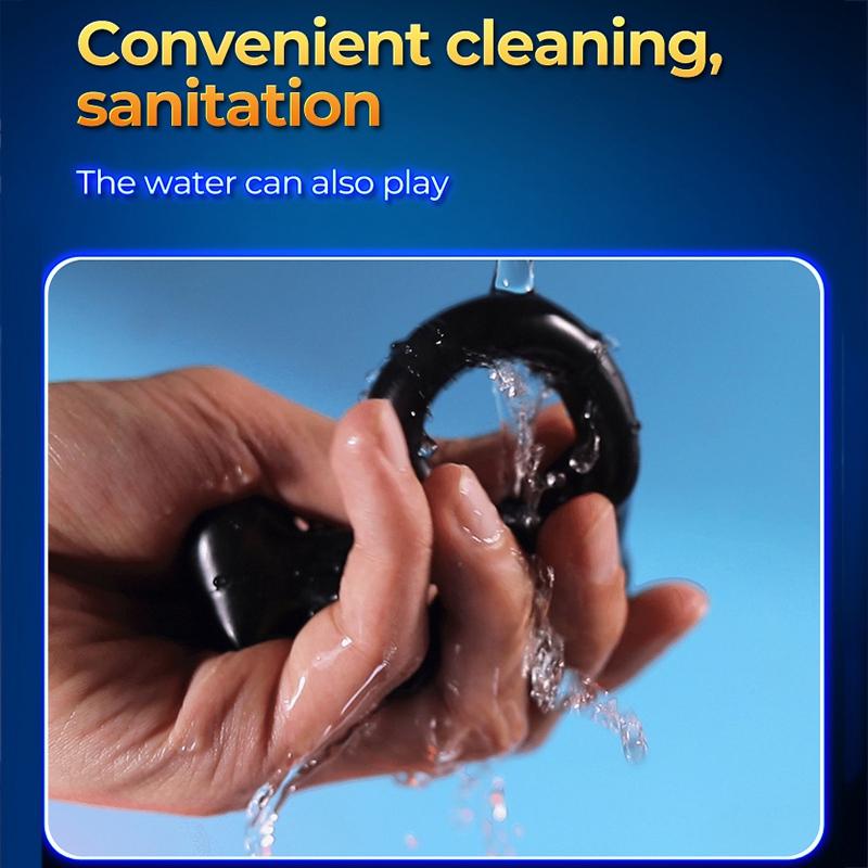 Vibrator Penis Ring Adult Men Delay Ejaculation Cock Penisring For Male Dick Sleeve Couple Sex Toy