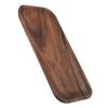Elegante Sushi-Tablett Snacks Salat Desserts Holz Servierplatte für Zuhause Restaurant 25*12.5*2cm
