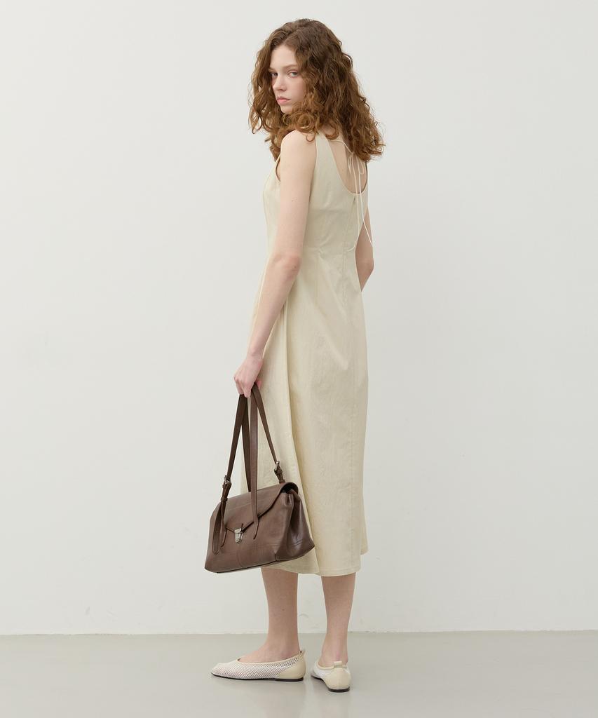 City Breeze Square Strap Dress_3 Colors