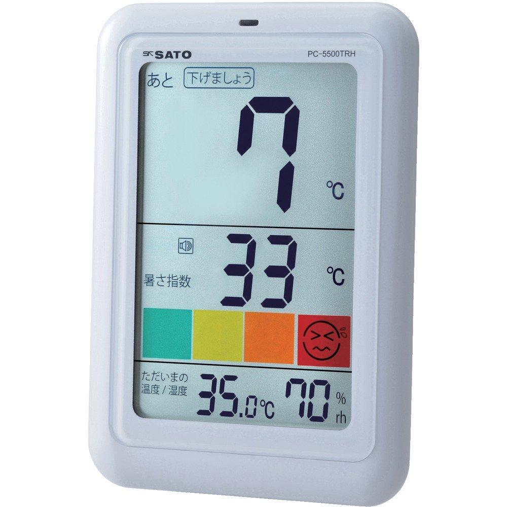 Měřicí přístroj Sato, termohygrometr, preventivní multifunkční, komfortní, Navi Plus (SATO) Chřipka/úpal PC-5500TRH