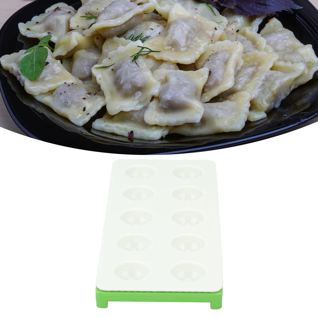 Ravioli Maker Press 10 Holes Iron ABS     Ravioli Maker for Home Dumpling Making