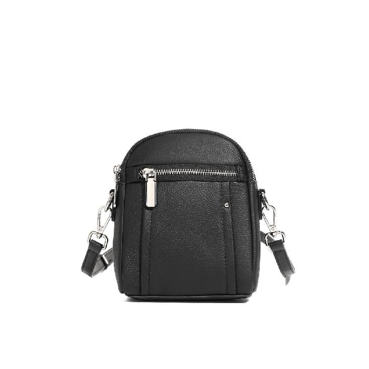 TOGO top-grain leather phone bag, mini versatile shoulder crossbody bag, new women's casual handbag, coin purse
