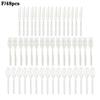 48pcs/Set Plastic Cutlery Spoons Forks Knife Flatware Reusable Tableware Disposable Plastic Tableware Knife, Fork And Spoon