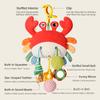 Christmas Decoration Baby Plush Toys, Stroller Toy With Sensory Details Car Seat Toys, Hanging Rattle Toys For Crib Mobile, Newb