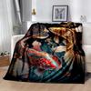 Fish Blanket Soft & Cozy Suitable for Seaside Office Couch for All Seasons Playful Design Ideal Gift for Friends Family Couples Picnic