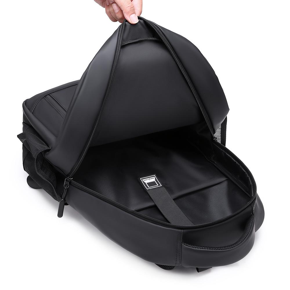 Men's Simple Business Backpack Large Capacity Trendy Middle School Student Schoolbag