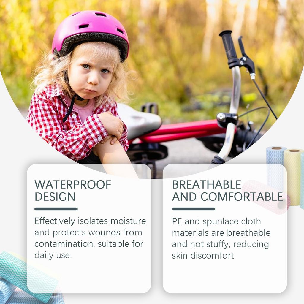 50Pcs/Box Cartoon Pattern Band Aid Hemostasis Adhesive Waterproof Bandages First Emergency Kit Wound Plaster Patches For Kids