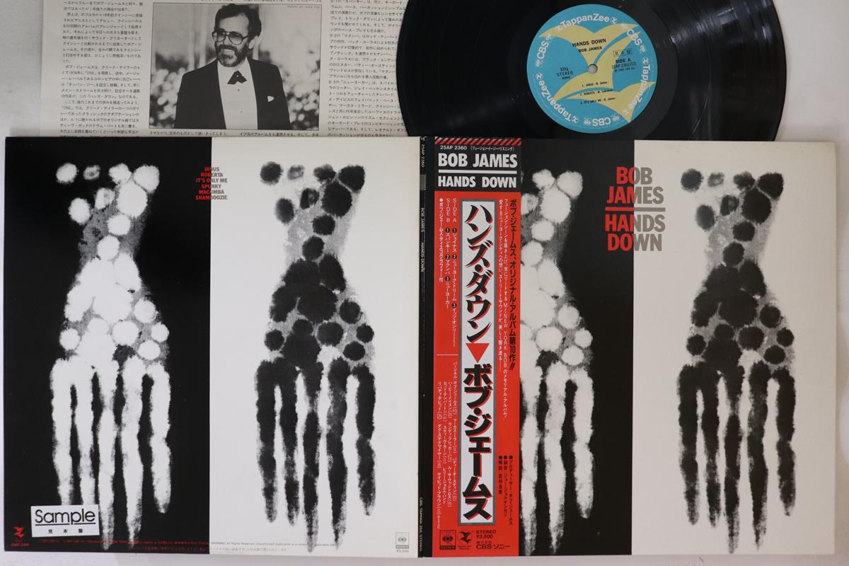 

LP Record BOB JAMES - Hands Down 25AP2360PROMO TAPPAN ZEE 1982 Japan Obi Jazz