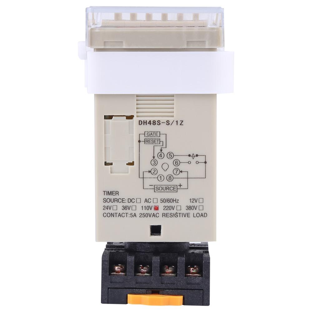 DH48S-S Time Relay 0.1s~99h DH48S-S Time Relay Precision Timing Relays  Industrial Control