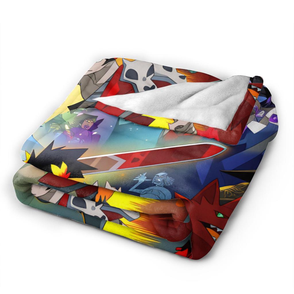 Hades Zagreus Blanket Travel Office Flannel Throw Blanket For Bedroom Soft Custom Quality Bedspread Birthday Gift