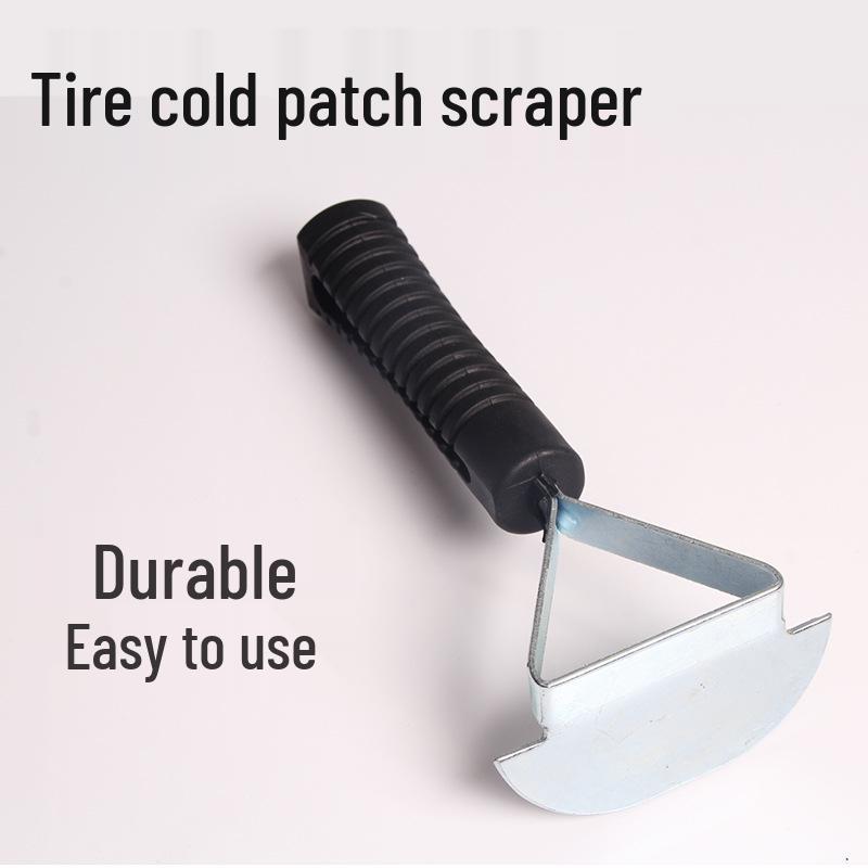 Tire Repair Kit: Cold Patch Tools & Scraper Blade