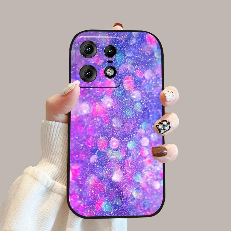 Cartoon Luxury Coque For Motorola Edge50 Pro Case Edge 50s Pro Silicone Soft Phone Cover For Moto Edge 50 Fusion 5G Protector