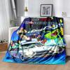 1pc The Real Ghostbusters Ecto 1 Car Blanket Perfect for Home Decor, Couch Cover, Outdoor Use .B025