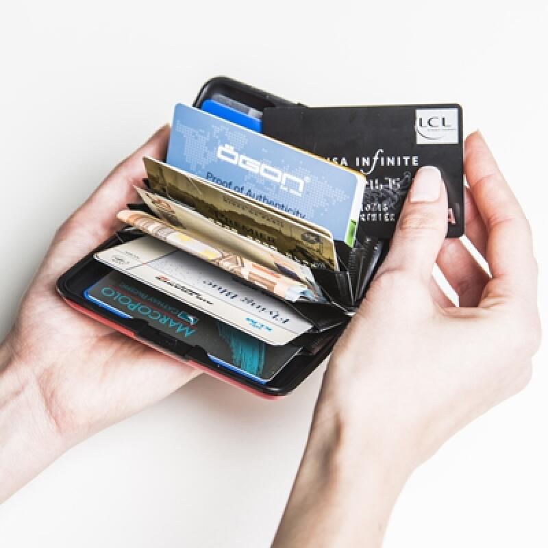 Aluminium-Portemonnaie Stockholm ST (Roségold)