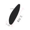 Wind Instrument Accessories 8pcs Alto Tenor Saxophone Clarinet Mouthpiece Cushions Patches Pads Black 0.8mm Thickness