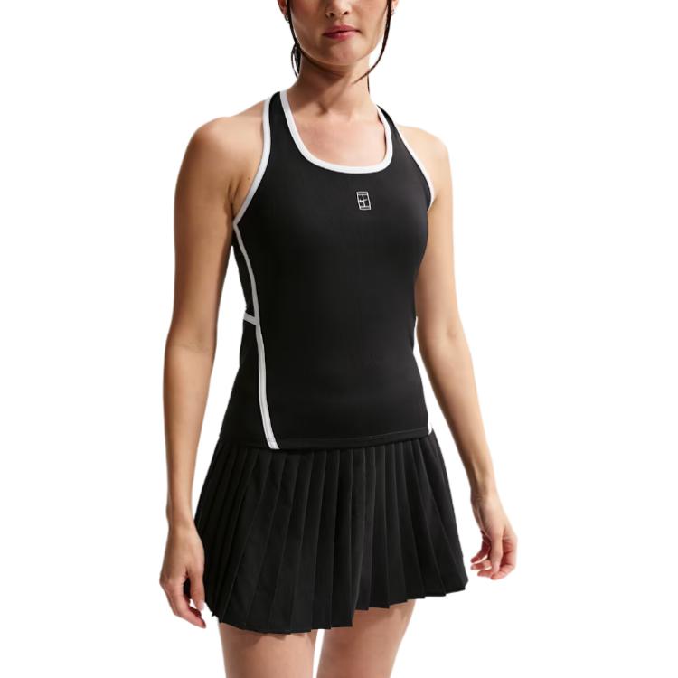 Nike Dri-FIT Logo Sleeveless Fitted Tank Top Women tops II3607-010 M