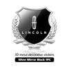 3D Metal Wheat Ears Car Body Decoration Sticker Badge Emblem For Lincoln MKZ MKX Navigator Aviator Nautilus Continental MKC MKT BQ2