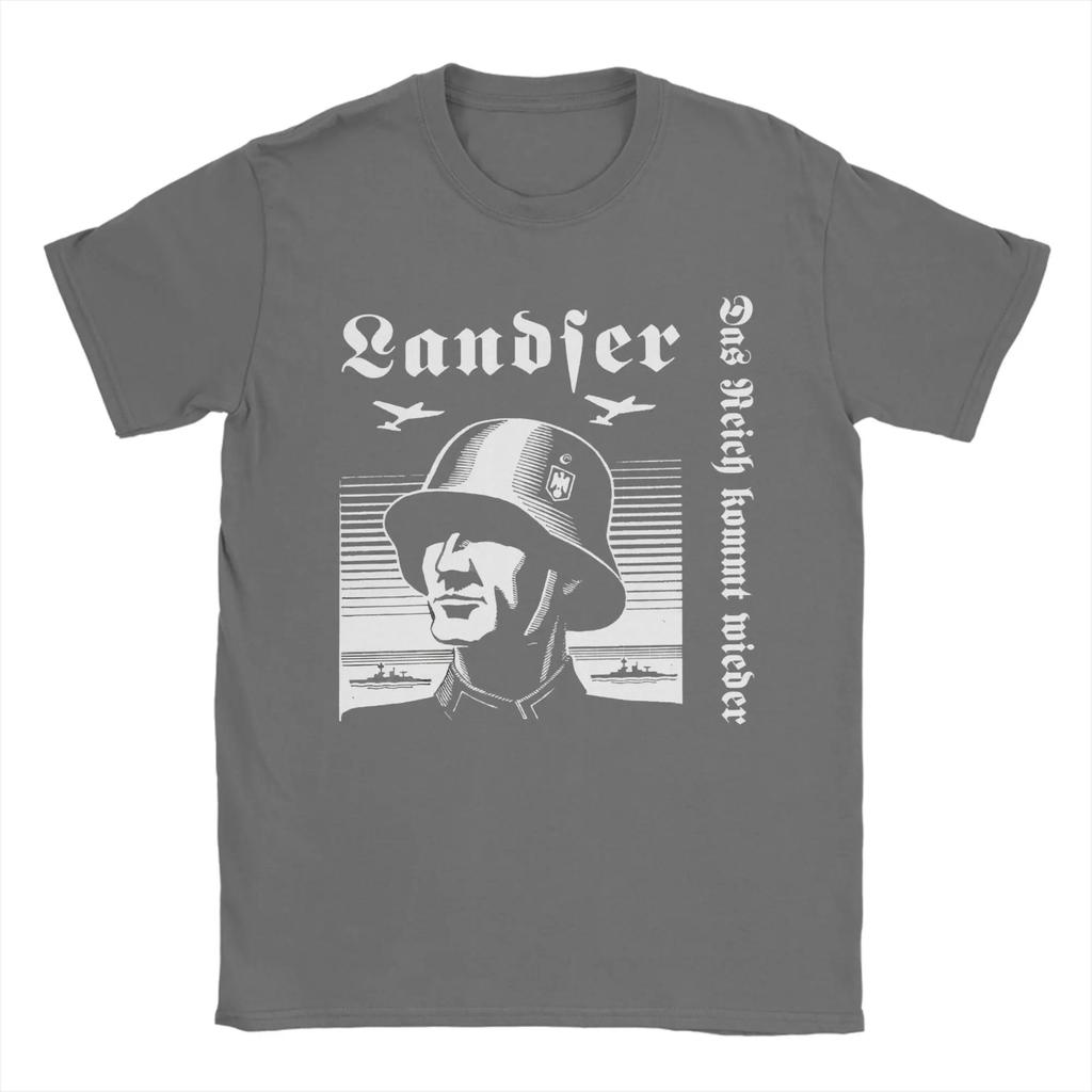 Men Women Das Reich Kommt Wieder Shirt Pure Cotton New Arrival TShirt Landser Rock Band Top Clothing
