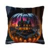 Home Decor Dragon Vs Castle Fantasy Pillow Covers Pattern Cushion Cover Suitable For Sofa Bedroom Car Pillow Cover