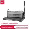 Deli 21-Hole Manual Comb Binding Machine CN Plug (adapter Included)