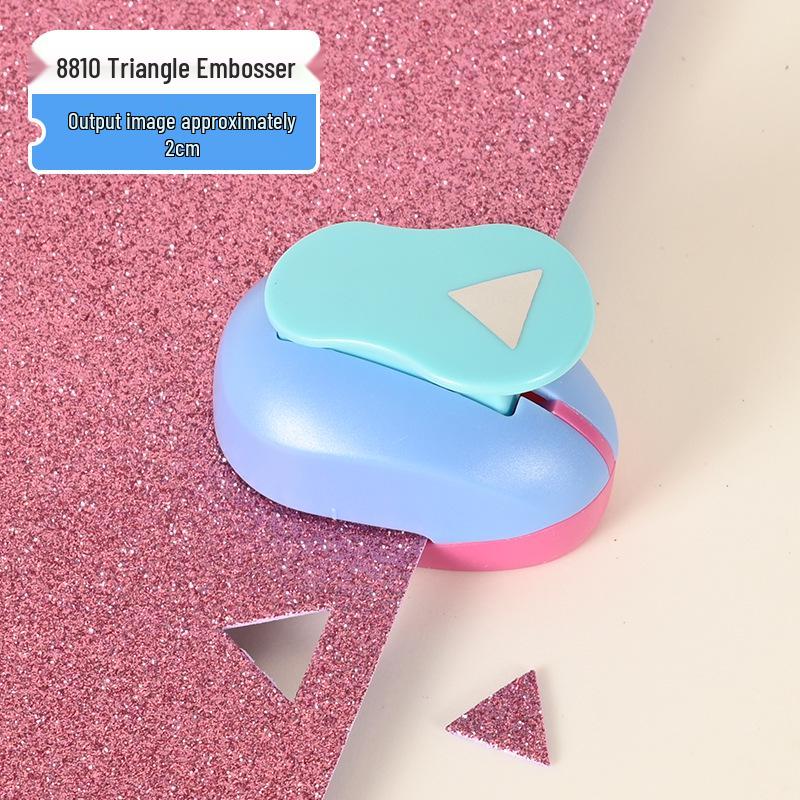Children's DIY Embossing Machine: Easy Large Flower Punch for Kindergarten Craft and Paper-Cutting Projects