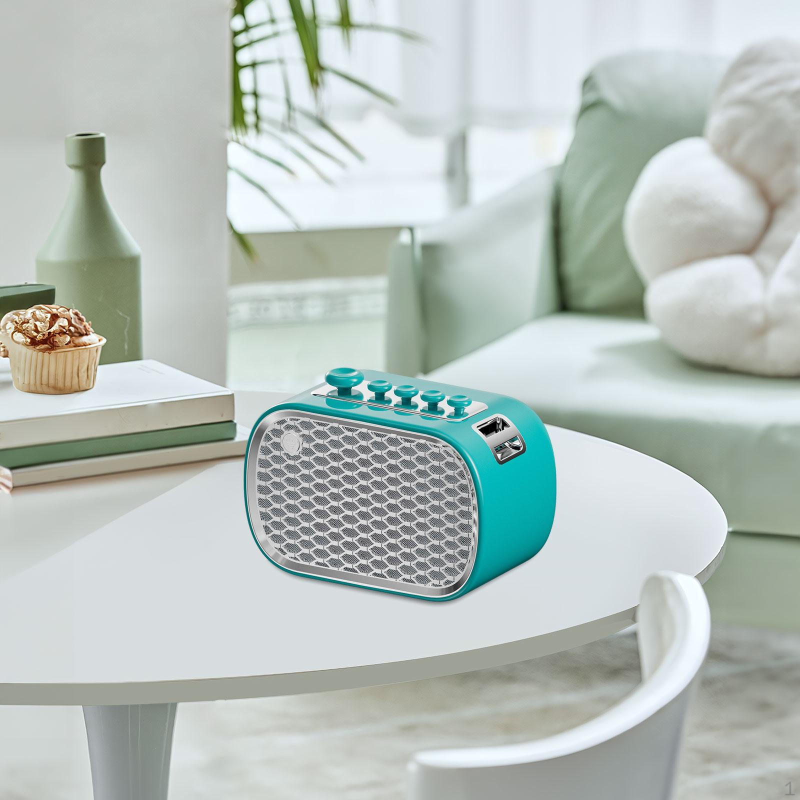 

White Noise Machine Compact for Sleeping Support TF Card Portable Speaker синій