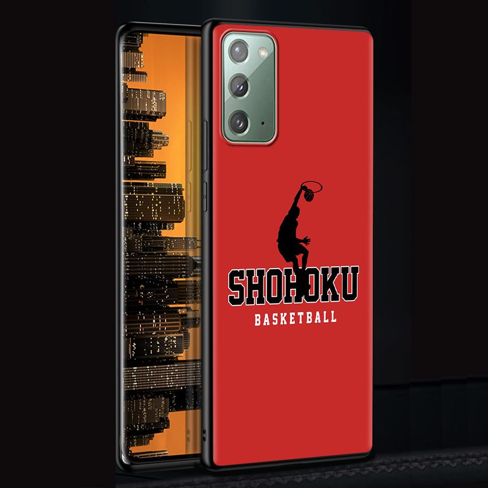 

Чехол Anime Slam Dunk для Samsung Galaxy S20 FE S21 Ultra S10 Lite S10e S9 S8 Plus S7 Edge A12 5G A51 A52 черный мягкий чехол для телефона Samsung A12 5G