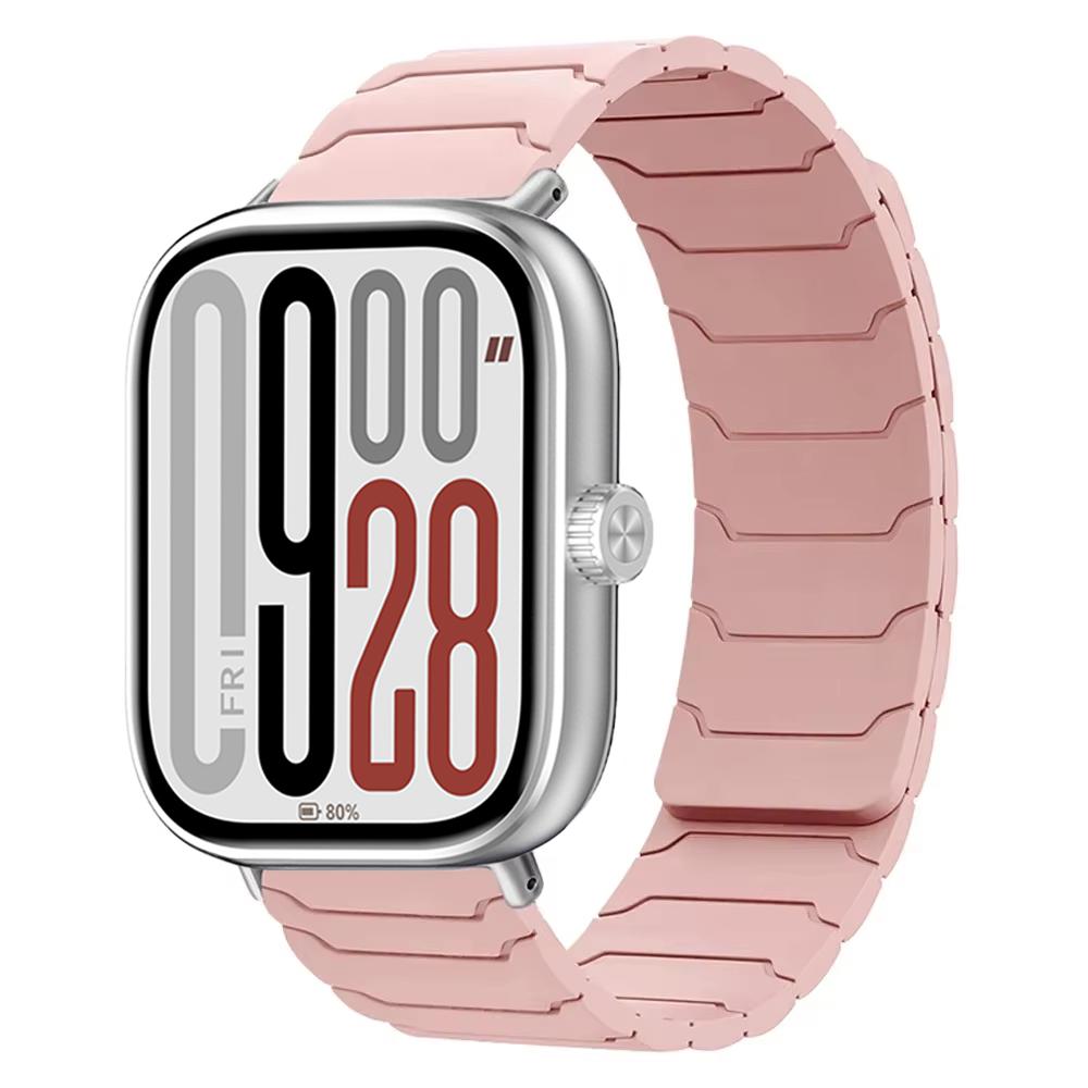 Weiches Silikonarmband für Redmi Watch 6/5/4 Magnetisches Armband Sportliches Bequemes Armband für Xiaomi Band 9 Pro/8 Pro Armband Correa