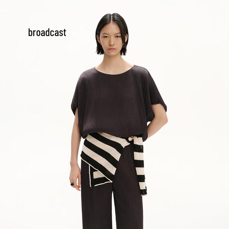 

Broadcast Elegant French Style Short Sleeve Shirt L