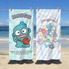 Cute H-Hangyodon Sanrio Towel Sports Quick Dry Travel Camping Gear Sandproof Soft Light Large Beach Towel
