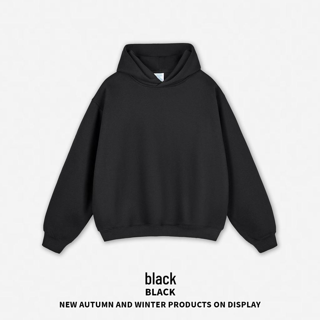 RS Men's Boxy Fit Heavyweight Fleece Hoodie