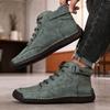 New Men's Leather Casual Shoes Men Shoes Design Sneakers  Moccasins Walking Flats Casual Male Work Shoes Homme