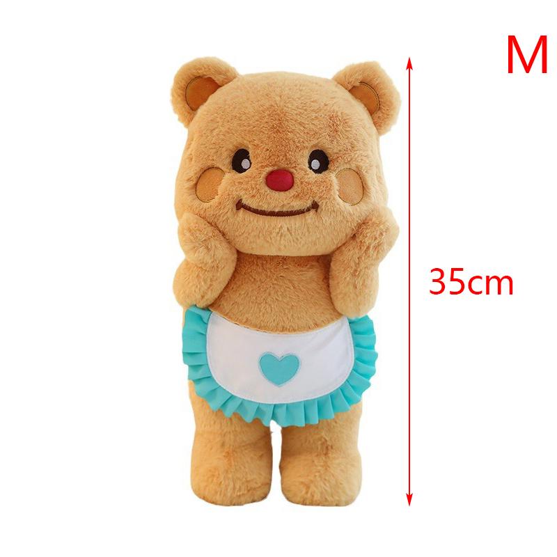 

Кавайная шарнирная кукла, плюшевый медведь с маслом, фартук с бурым медведем, подвижный плюшевый медведь для детей, подарок на день рождения M