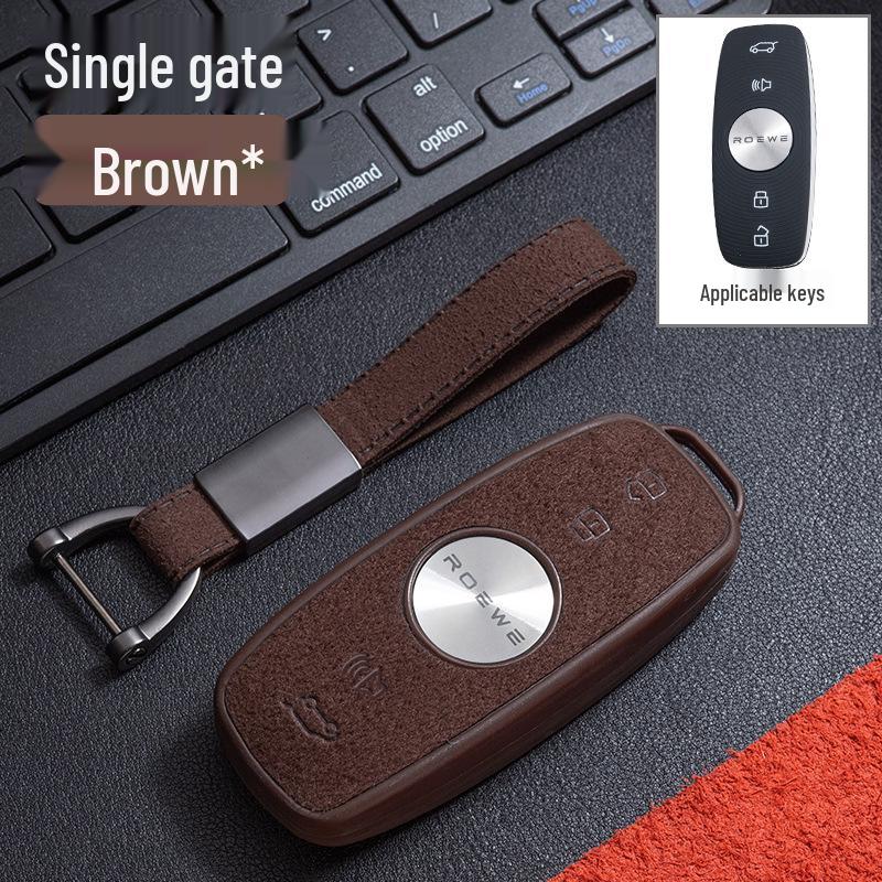 

Roewe Car Key Case for iMax8, i6, RX3, Ei5, Ei6, RX8 with Suede Finish Box Packaging