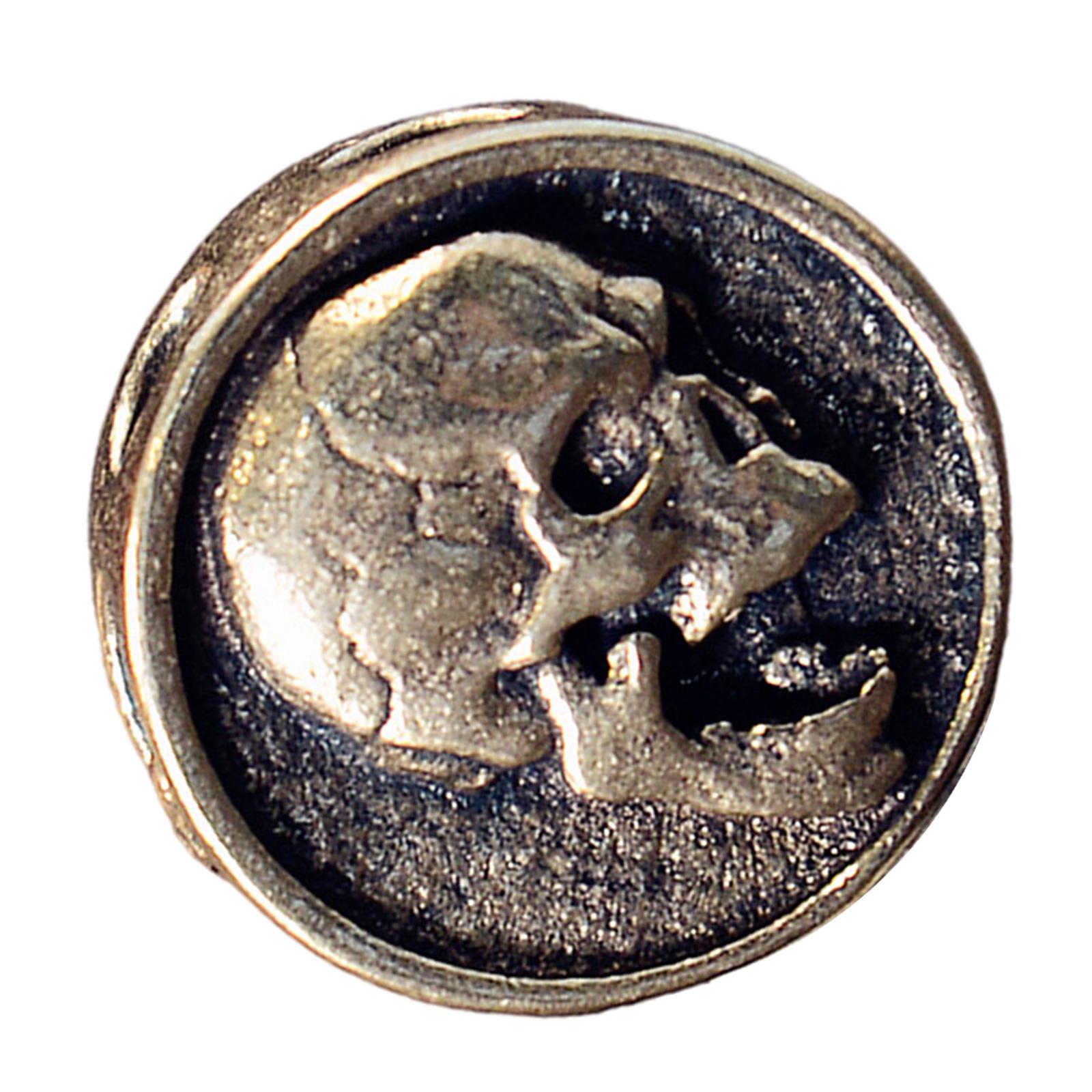 

Унікальний Художній Металевий Кулон-Череп для Паракорду та Любителів DIY Виготовлення Ювелірних Виробів Паракордова Намистина білий