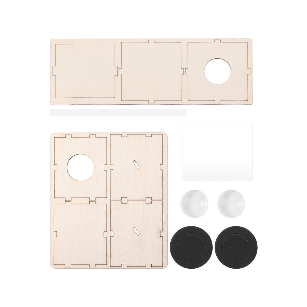 Metal Shell Waist-Level Viewfinder Portable Viewfinder Waist Flat Viewfinder Educational Gifts