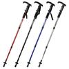 Leichter, faltbarer Senior Nordic Walking Trekkingstock mit geriffeltem 4-teiligem Teleskopgriff