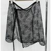 Vestito Intero Trasparente con Laccetti Coreano con Bordi in Pizzo, Gonna in Tulle e Design a Strati