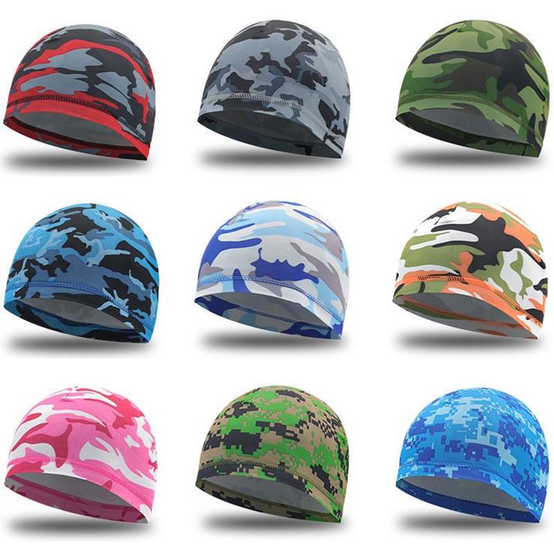 Letnia Uniwersalna Czapka Rowerowa Odporna na Kurz Daszek Przeciwsłoneczny Wewnętrzna Czapka Przeciwpotna do Jazdy Biegania Oddychająca Czapka dla Rowerzysty Czapki Turystyczne