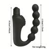 10 Frequency Anal Plug Anal Beads Prostate Massager Vibrator Stimulator G-spot Masturbator Sex Toys for Couple Erotic Products