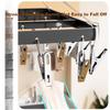 Jiabangshu Multi-Clip Aluminum Alloy Clothes Drying Rack with 26 Clips for Socks and Underwear, Balcony Household Multi-Functional Drying Hanger
