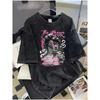 Y2k Clothing MGK Machine Gun Kelly Tour GraphicT-shirt Gothic Hip-hop Short-sleeved Retro Printed Cotton T-shirt Unisex T-shirts