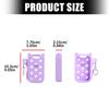 Universal Silicone Sleeve for Power Mist & Glow Mist Bottles Quick Install with Portable Hook Design Easy To Carry